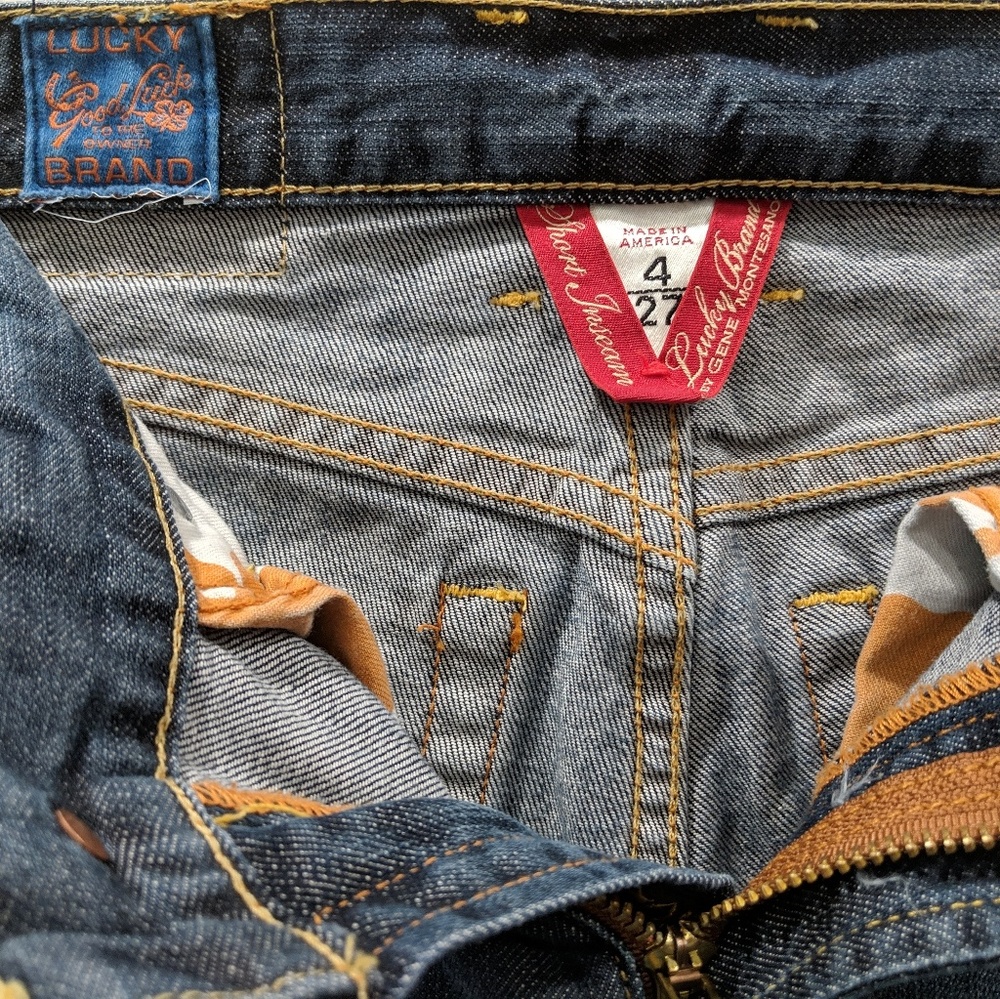 Size 4/27 Lucky Brand bootcut warn in👖